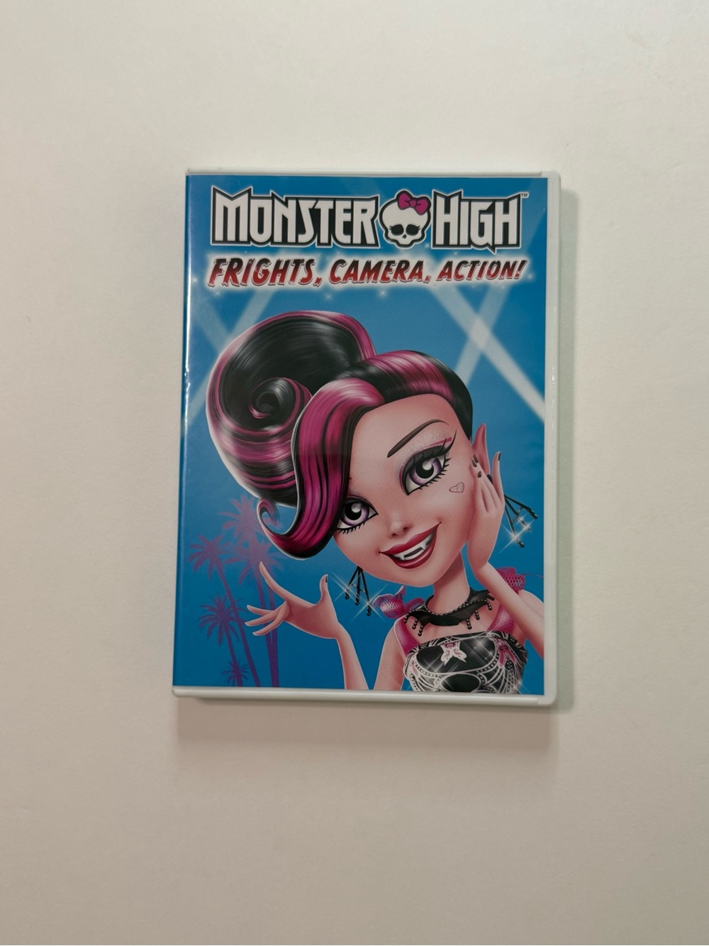 Monster High Frights Camera Action DVD Movie
Draculaura Goth cartoon
